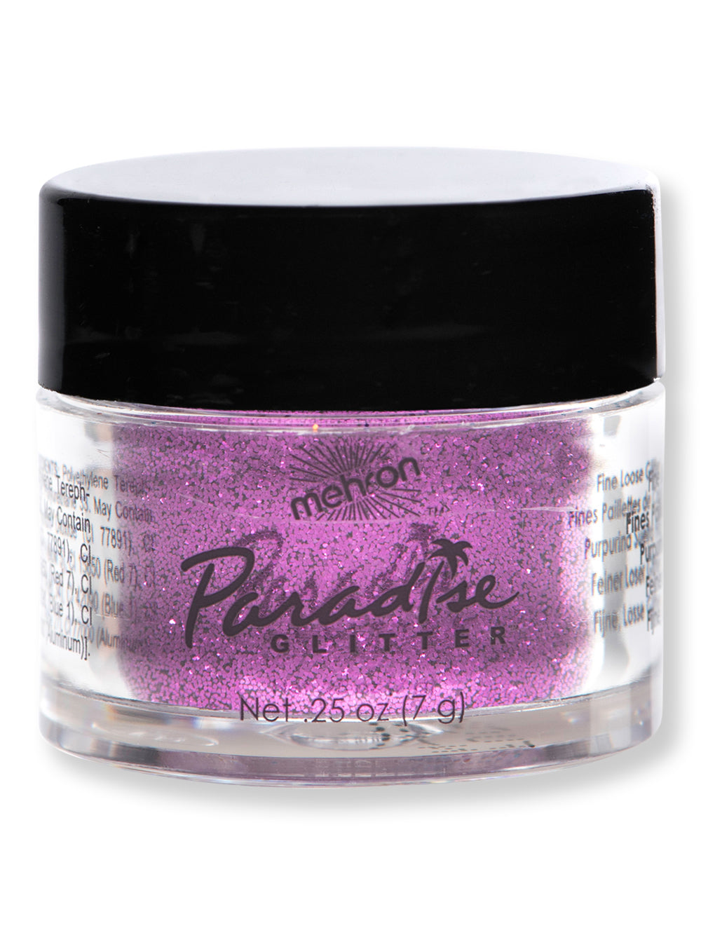 Mehron Paradise Makeup AQ Glitter .25 ozFuchsia