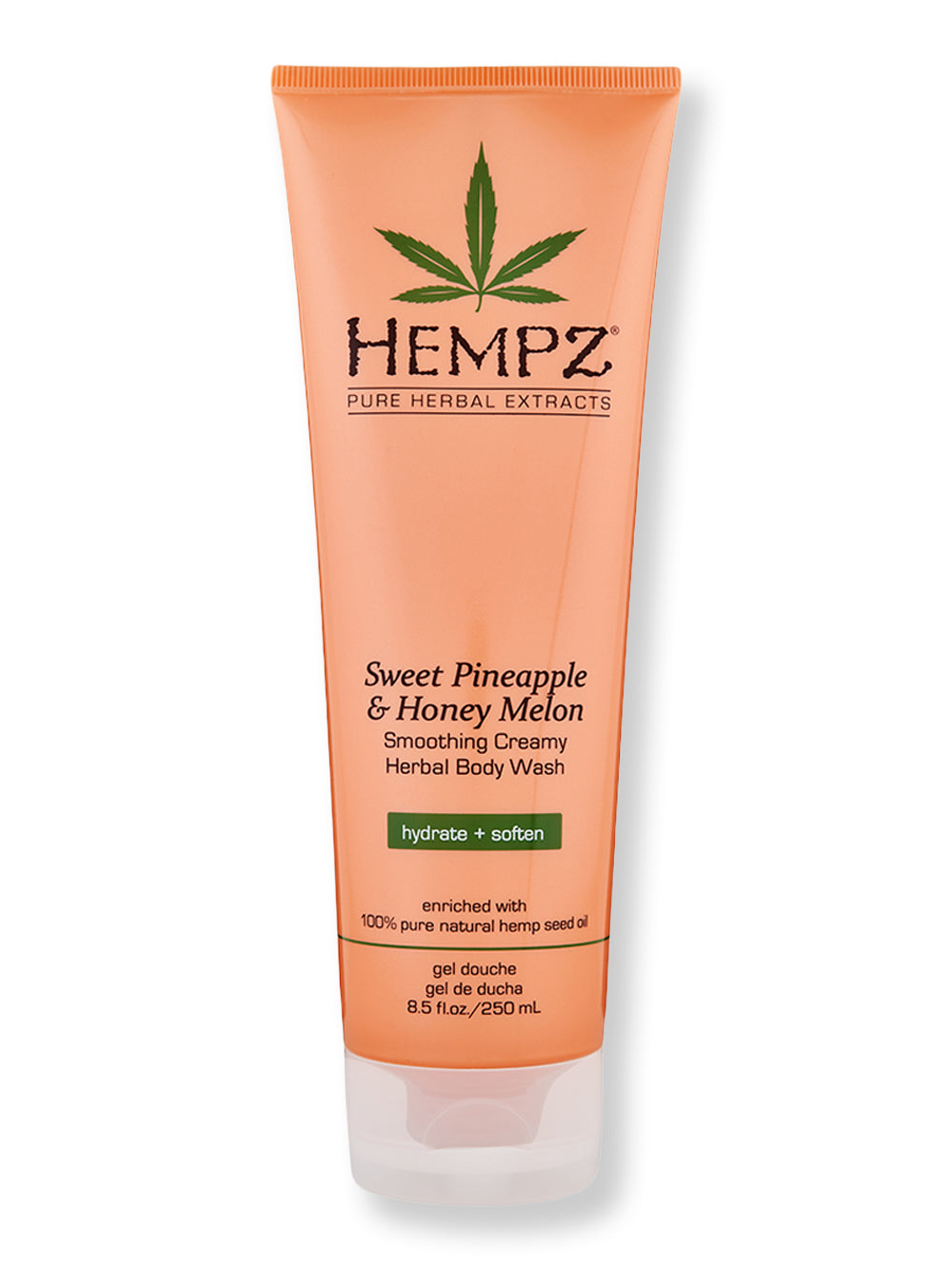 Hempz Sweet Pineapple & Honey Melon Herbal Body Wash 8.5 oz