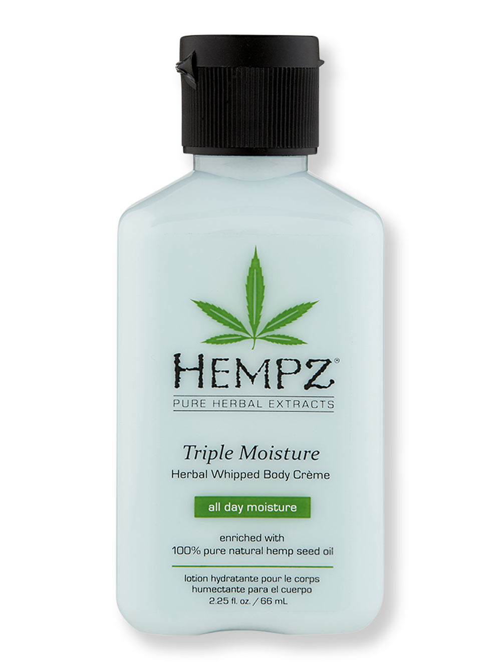 Hempz Triple Moisture Herbal Whipped Body Creme 2.25 oz