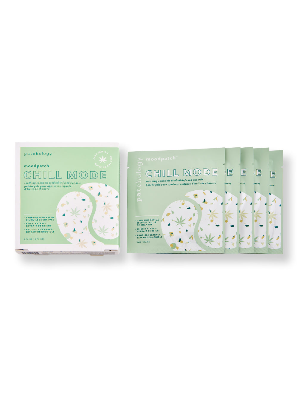 Patchology MoodPatch Chill Mode Eye Gels 5 Pairs