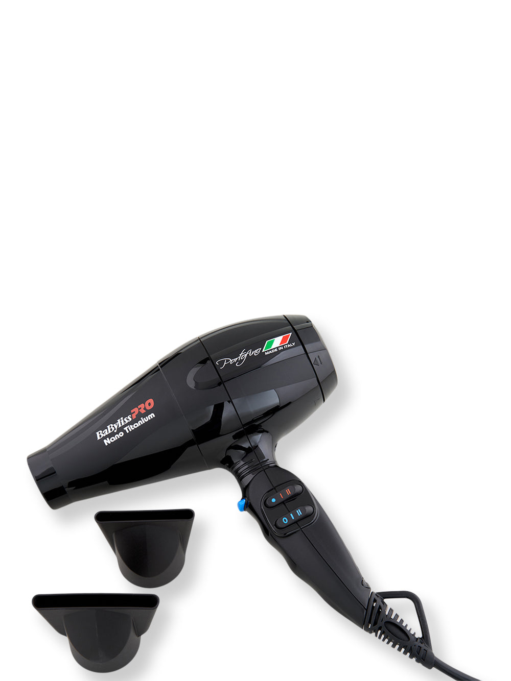 BaByliss Pro Nano Titanium Portofino Full-Size Dryer Black