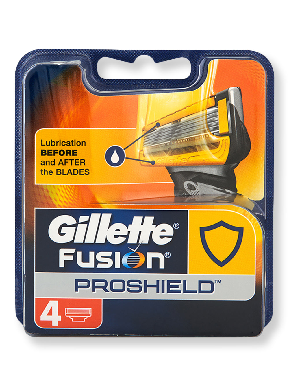 Gillette Fusion5 ProShield Chill Razor Blades 4 Pack 10 ct