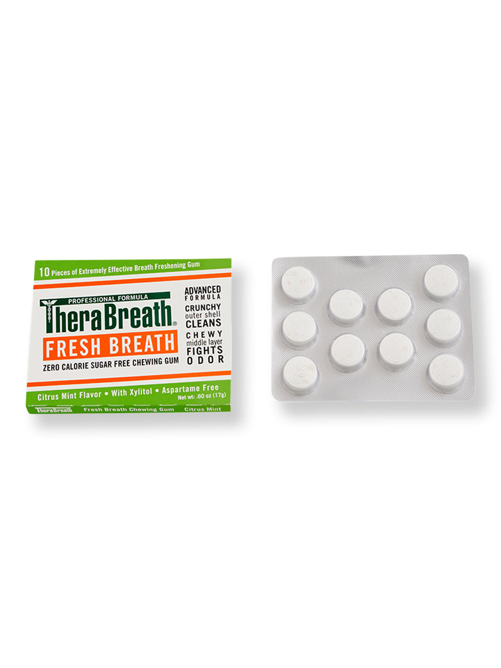 TheraBreath Fresh Breath Chewing Gum