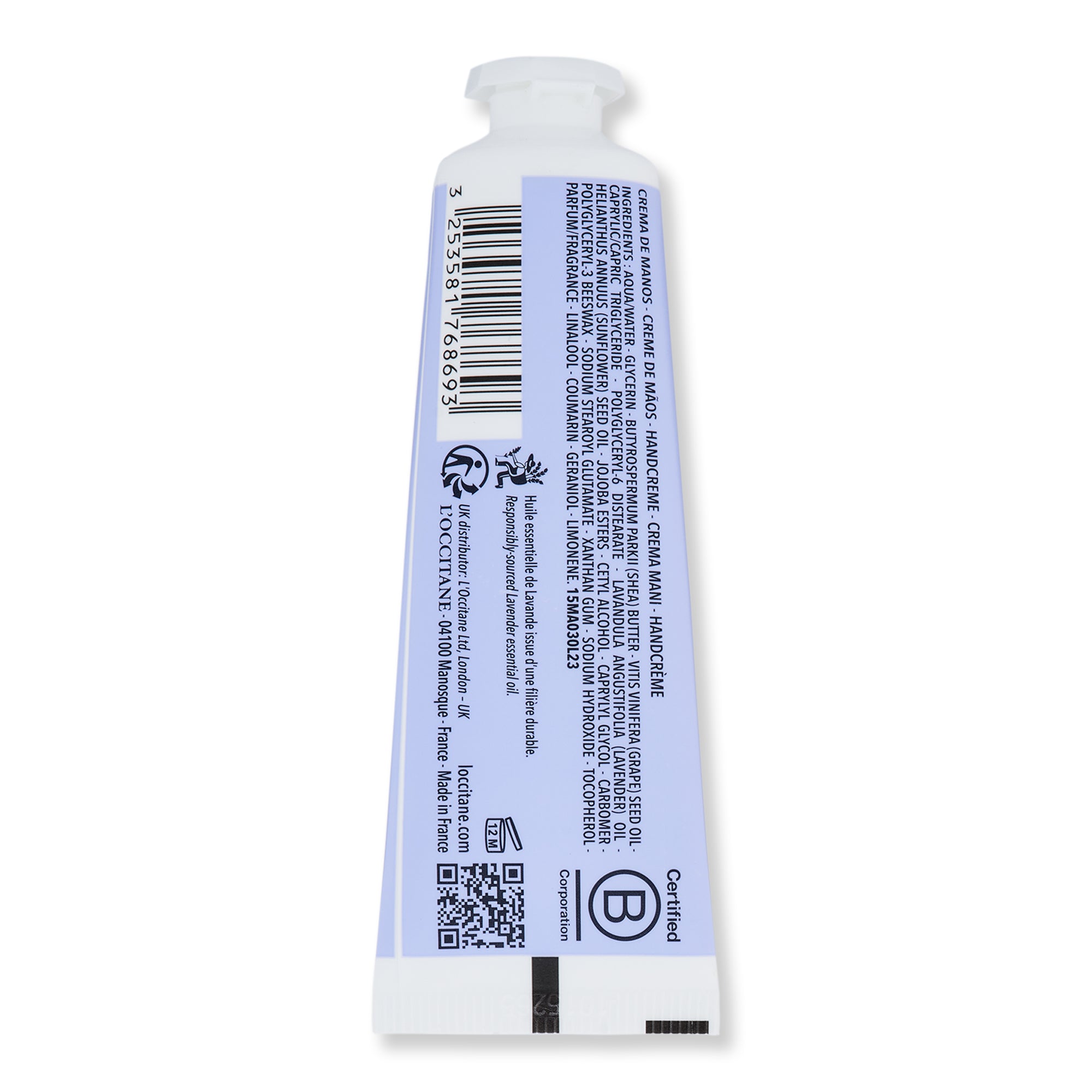Buy online L'Occitane Lavender Hand Cream EP-24077760