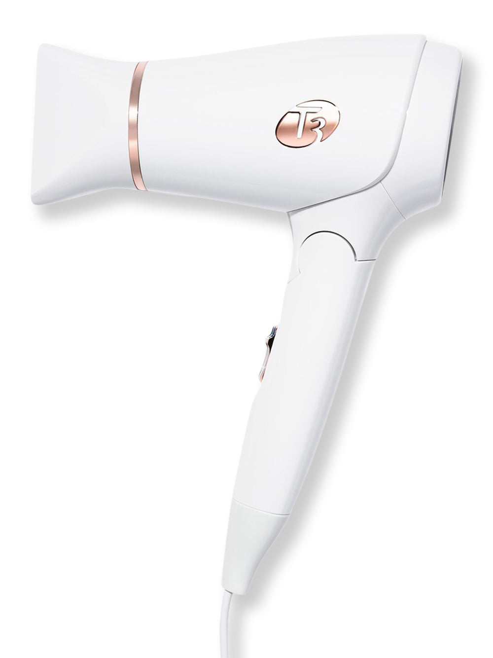 T3 Micro Featherweight Compact Folding Dryer White & Rose Gold