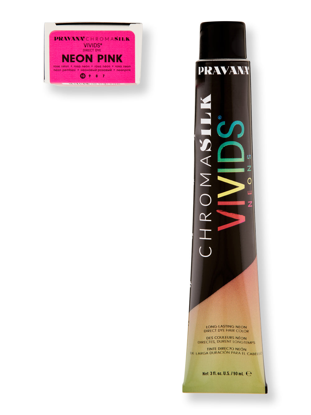 Pravana ChromaSilk Vivids Neons Hair Color 3 ozPink