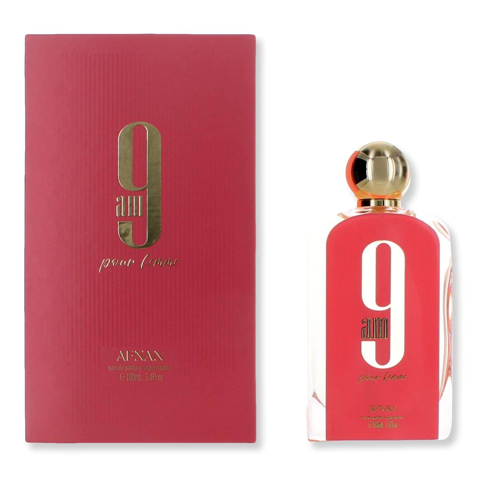 AFNAN AFNAN 9 AM Pour Femme Eau De Parfum Spray Perfume 3.4 oz 