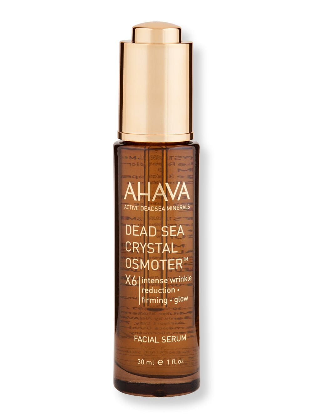 Ahava Ahava Dead Sea Crystal Osmoter X6 Facial Serum Serums 1 oz / 30 ml 