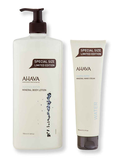 Ahava Ahava Mineral Body Lotion 24 oz & Mineral Hand Cream 5.1 oz Body Treatments 