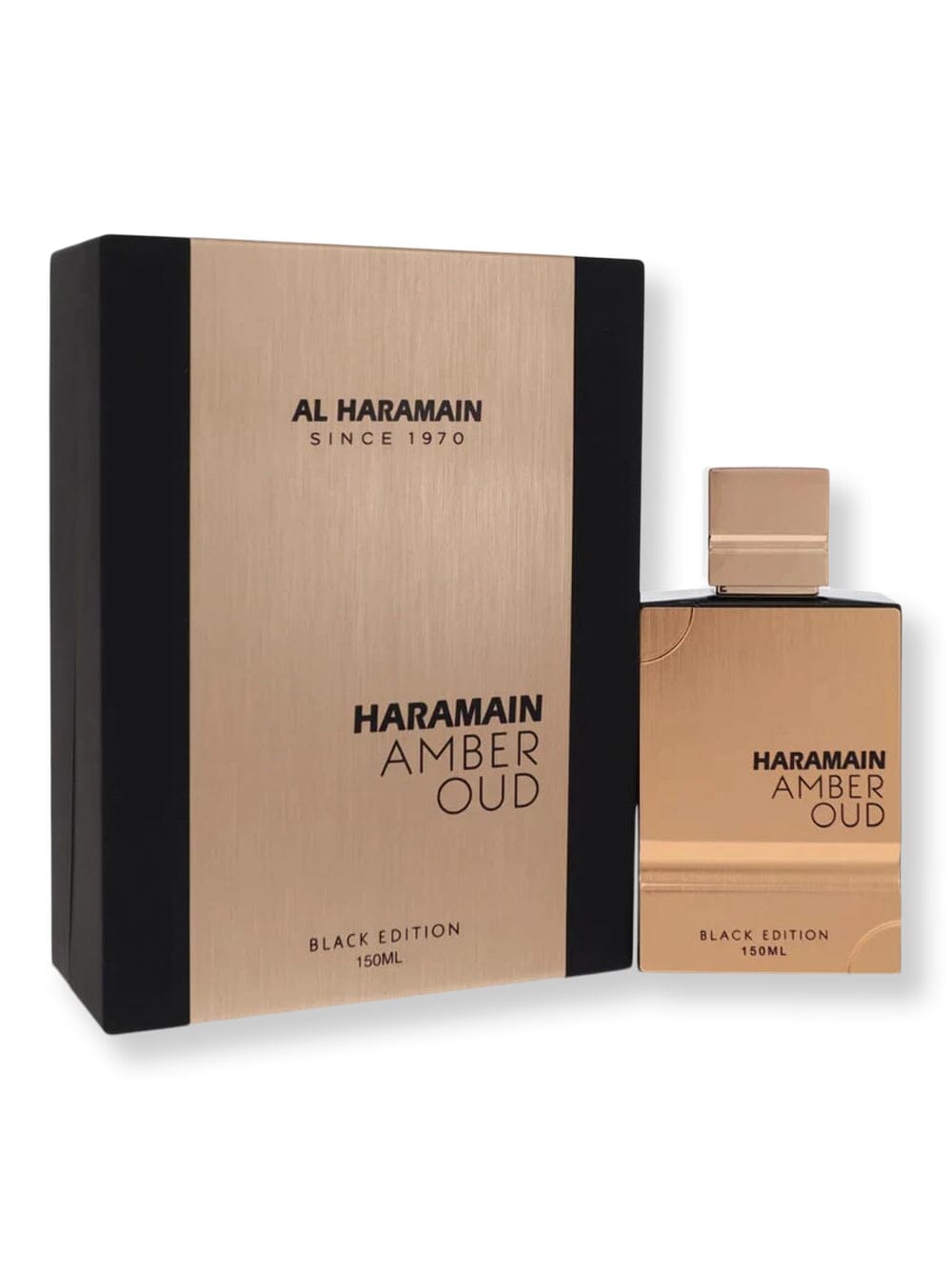 Al Haramain Al Haramain Amber Oud Black Edition Eau De Parfum Spray Perfume 5 oz / 150 ml 
