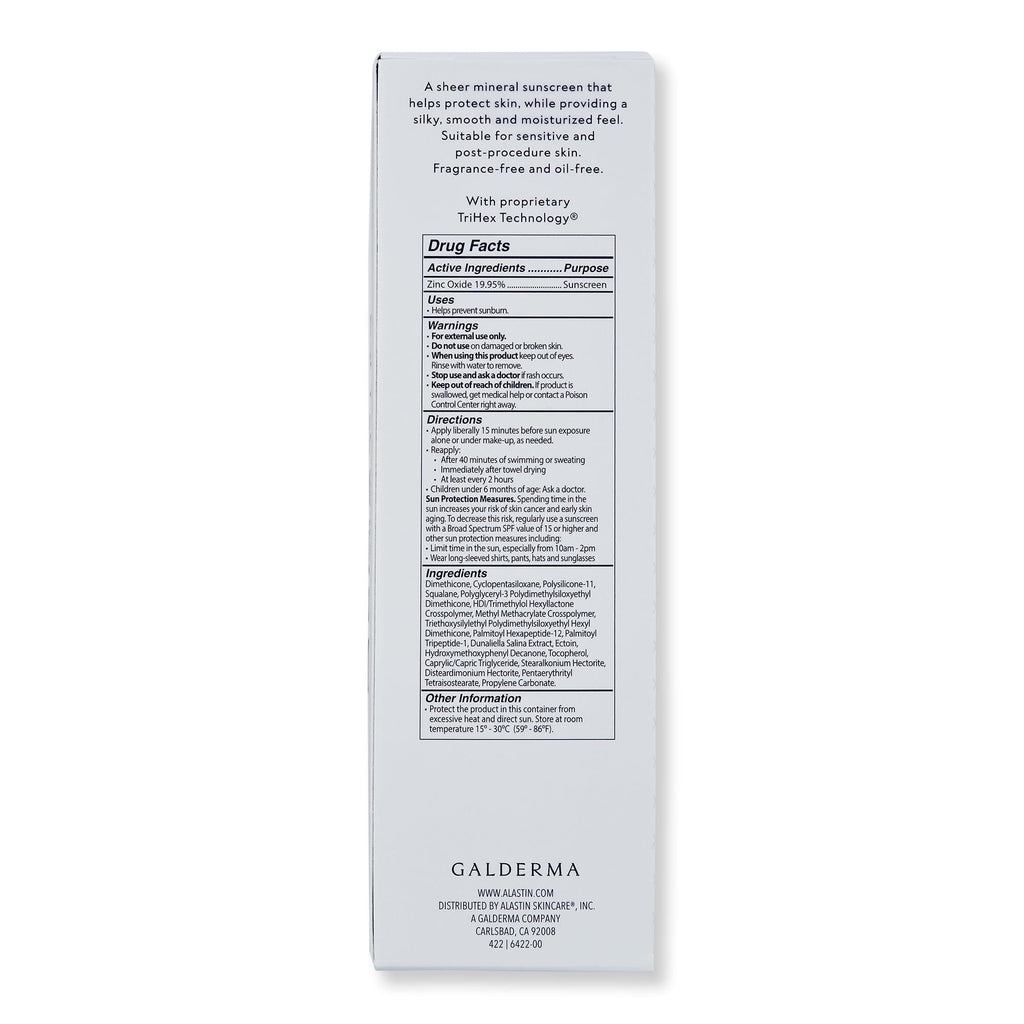 ALASTIN ALASTIN SilkShield All Mineral Sunscreen SPF 30 Face Sunscreens 