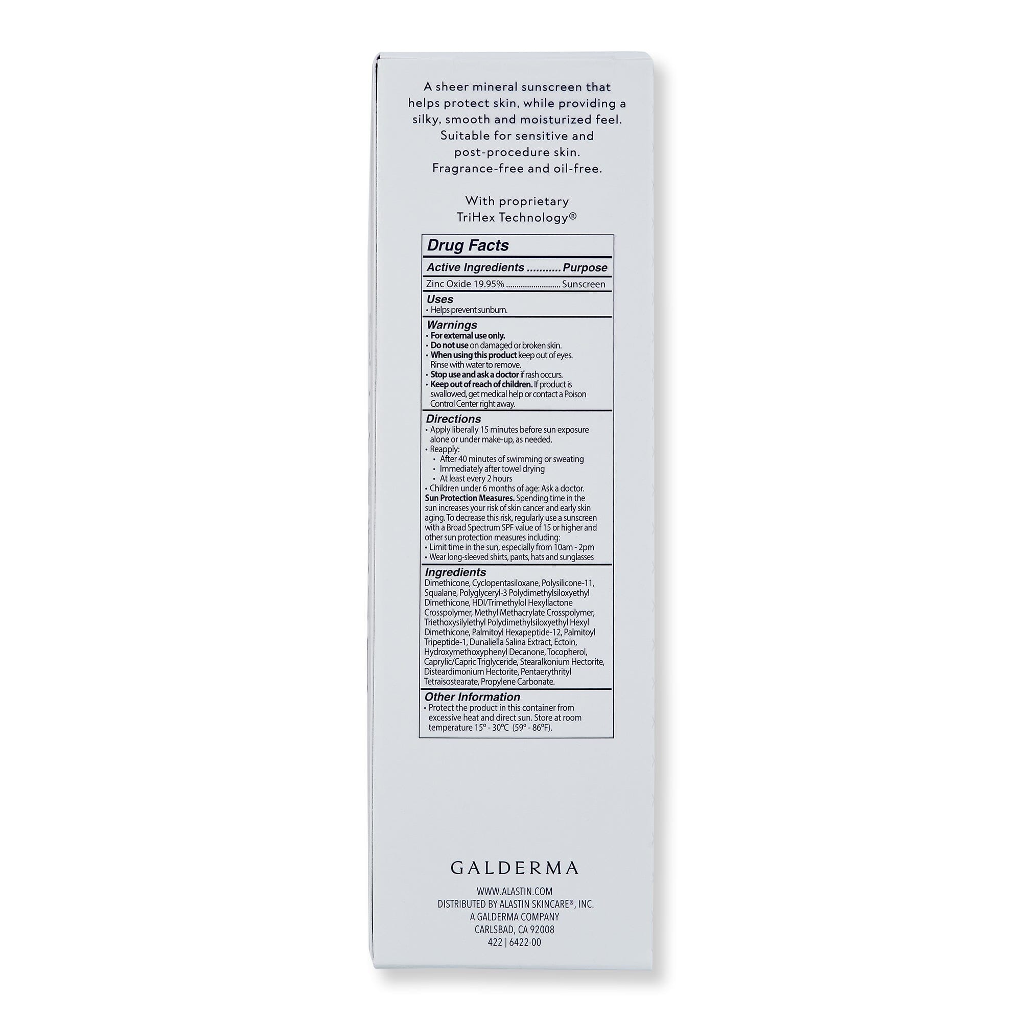 ALASTIN ALASTIN SilkShield All Mineral Sunscreen SPF 30 Face Sunscreens 