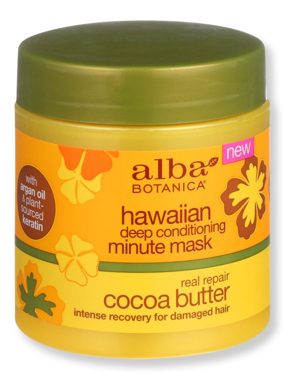 Alba Botanica Alba Botanica Conditioning Mask Hawaiian Cocoa Butter Toners 5.5 oz 