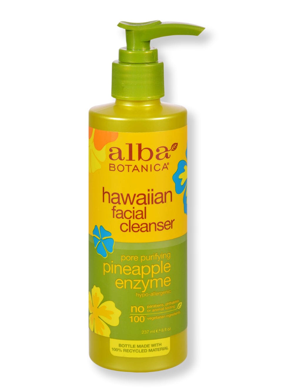 Alba Botanica Alba Botanica Enzyme Facial Cleanser Pineapple Face Cleansers 8 fl oz 