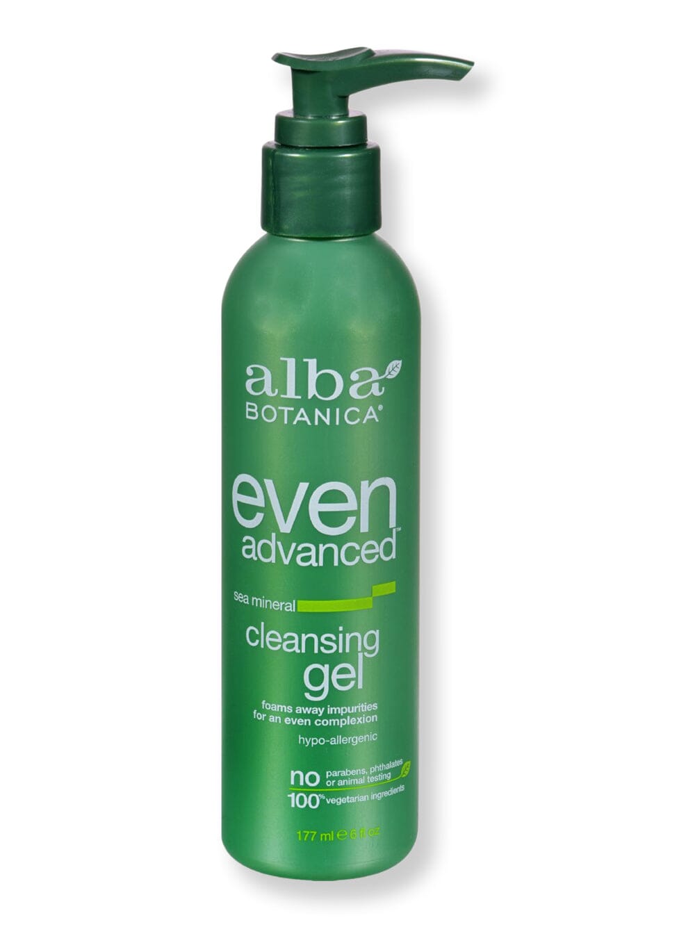 Alba Botanica Alba Botanica Even Advanced Sea Mineral Cleansing Gel Face Cleansers 6 oz 