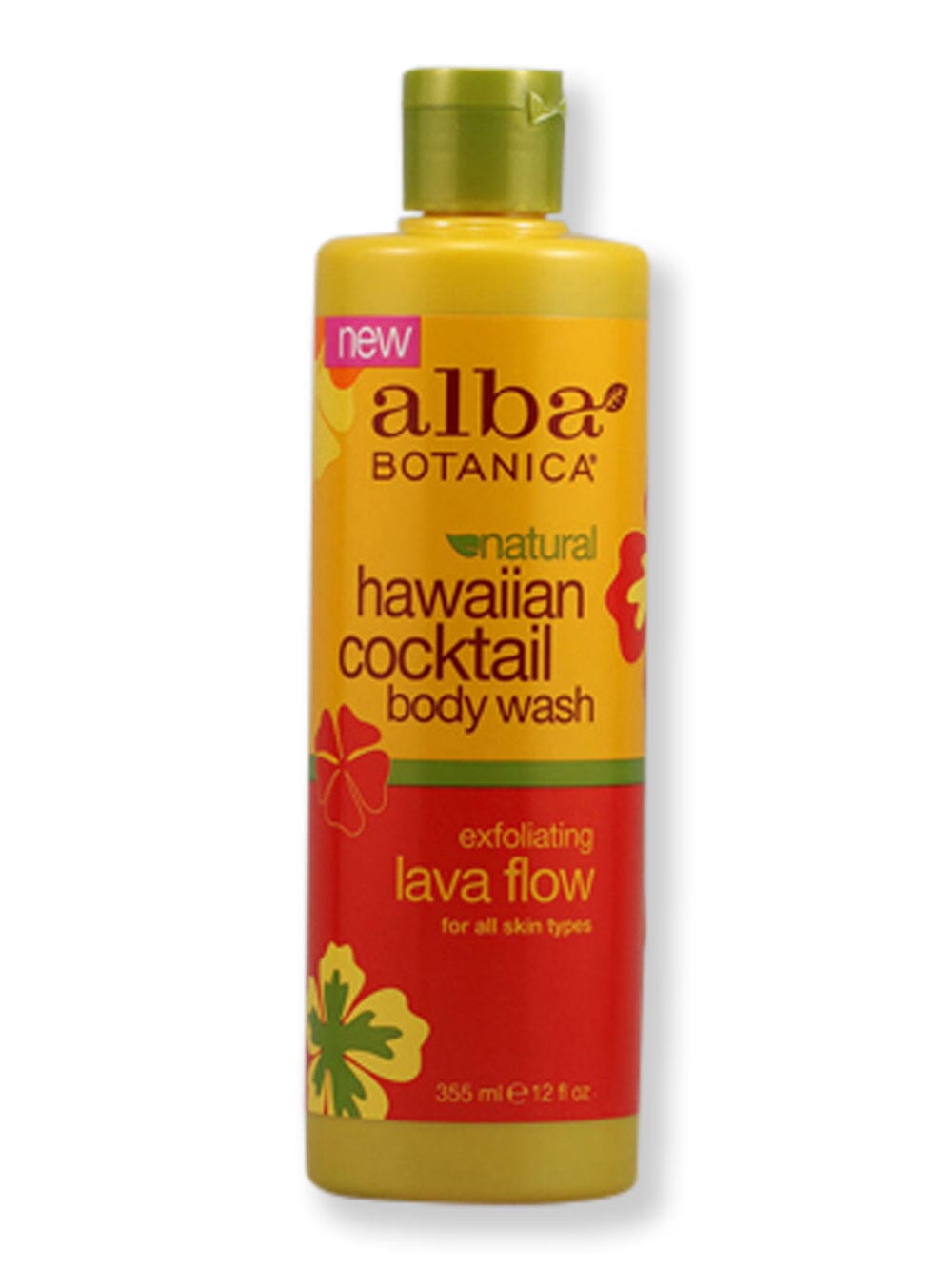 Alba Botanica Alba Botanica Hawaiian Cocktail Body Wash Lava Flow Shower Gels & Body Washes 12 fl oz 