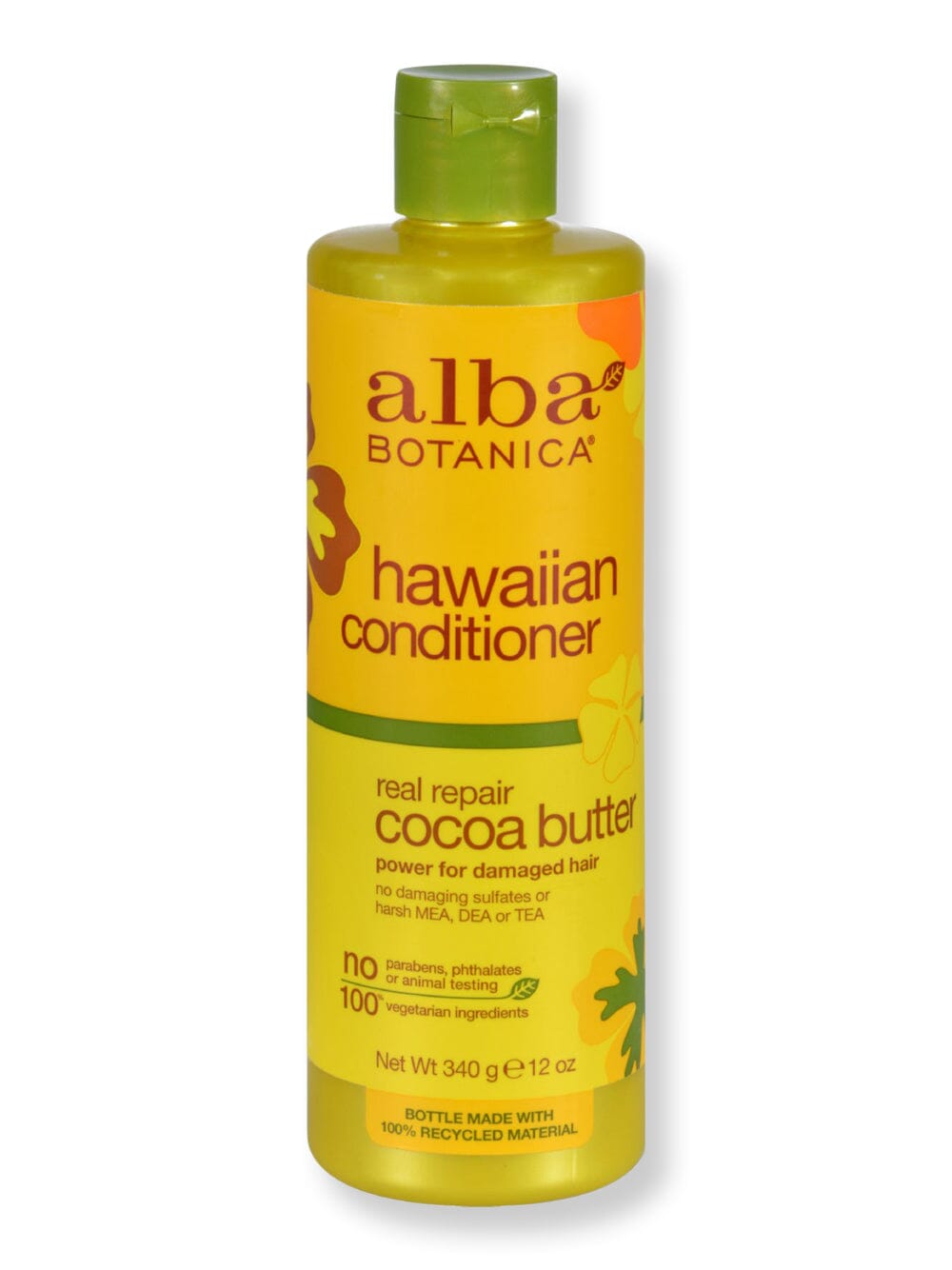 Alba Botanica Alba Botanica Hawaiian Hair Conditioner Cocoa Butter Conditioners 12 fl oz 