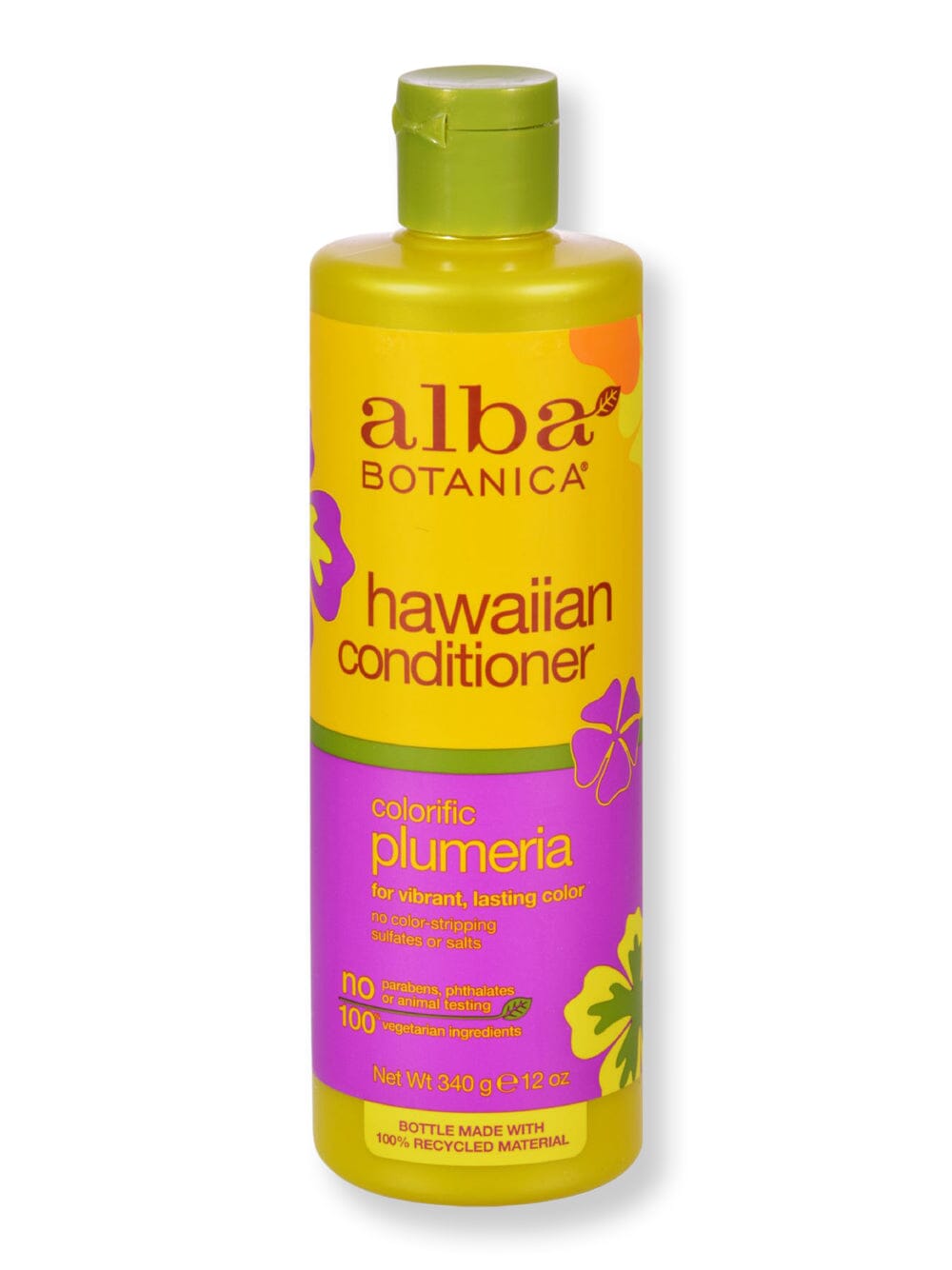 Alba Botanica Alba Botanica Hawaiian Hair Conditioner Plumeria Conditioners 12 fl oz 