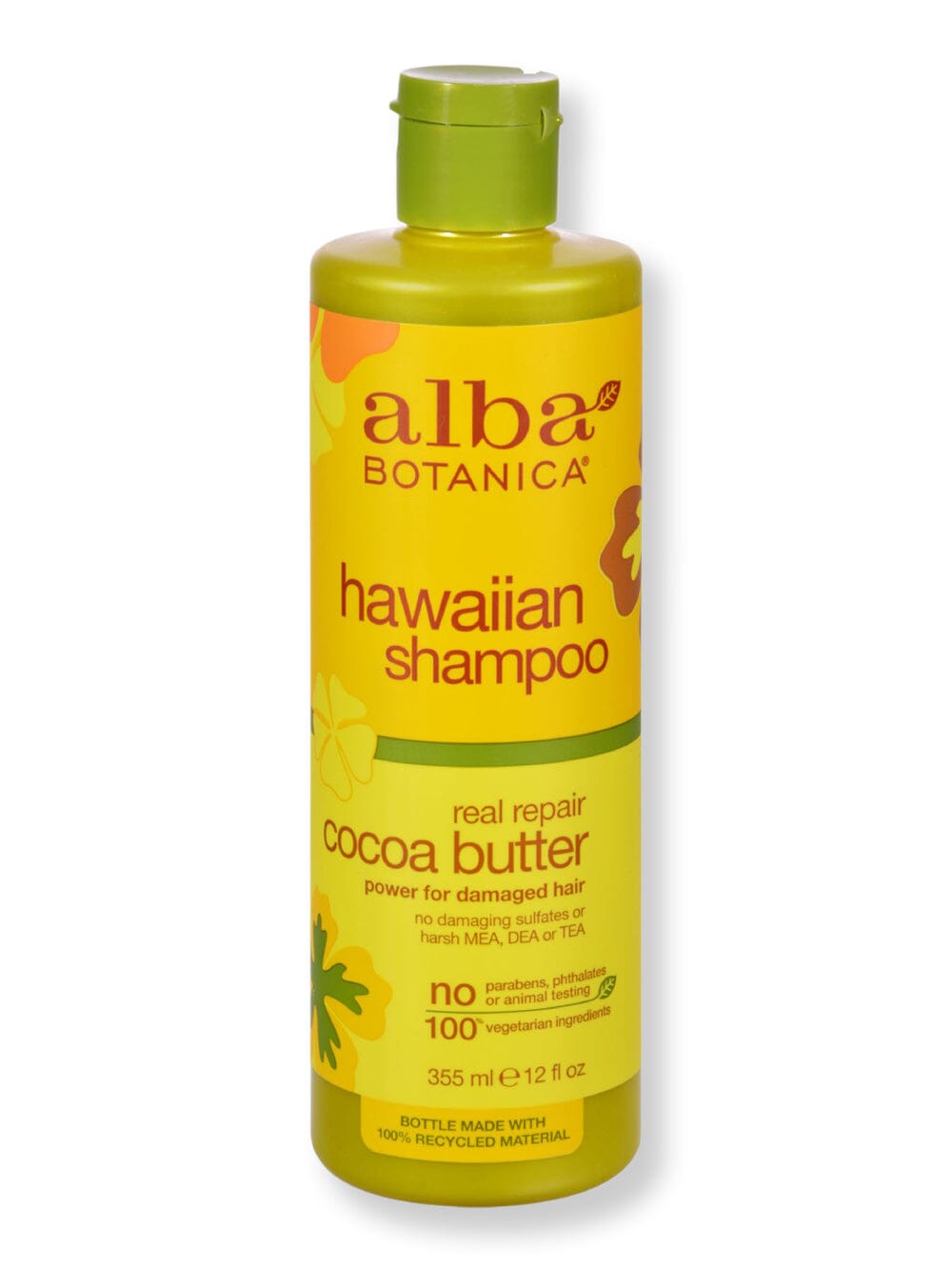 Alba Botanica Alba Botanica Hawaiian Hair Wash Cocoa Butter Repair Shampoos 12 oz 