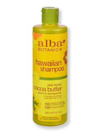 Alba Botanica Alba Botanica Hawaiian Hair Wash Cocoa Butter Repair Shampoos 12 oz 
