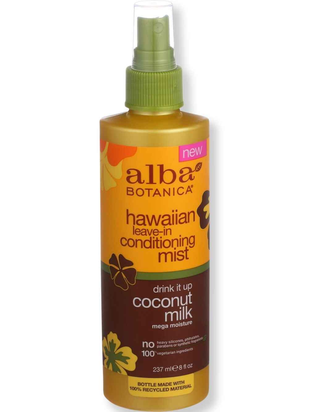 Alba Botanica Alba Botanica Hawaiian Mist Drink It Up Coconut Milk 8 oz Conditioners 