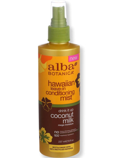 Alba Botanica Alba Botanica Hawaiian Mist Drink It Up Coconut Milk Conditioners 8 oz 