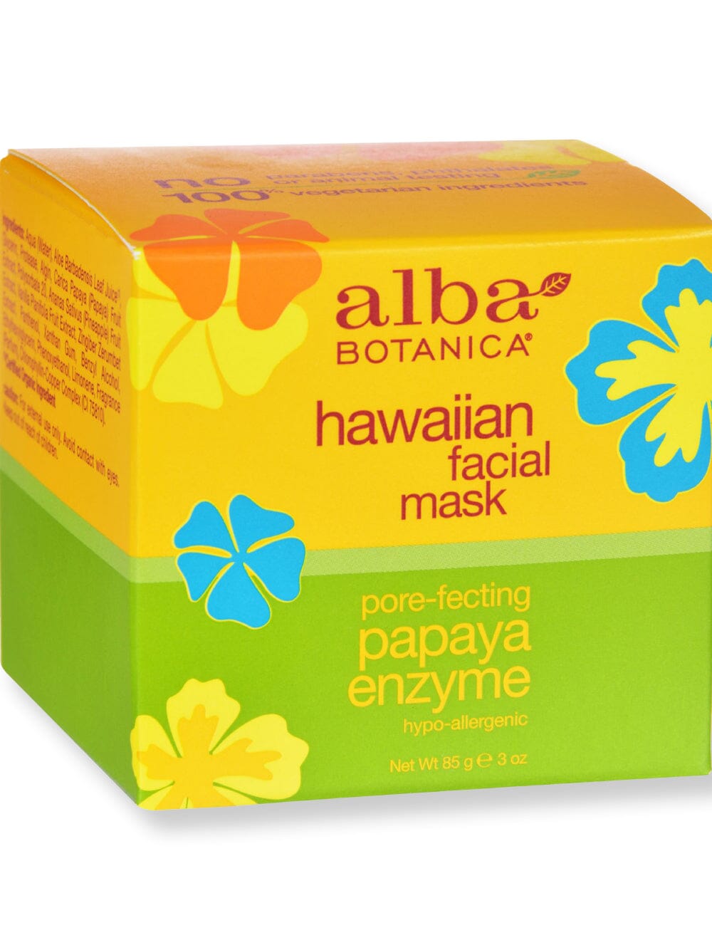 Alba Botanica Alba Botanica Hawaiian Papaya Enzyme Facial Mask Face Masks 3 oz 