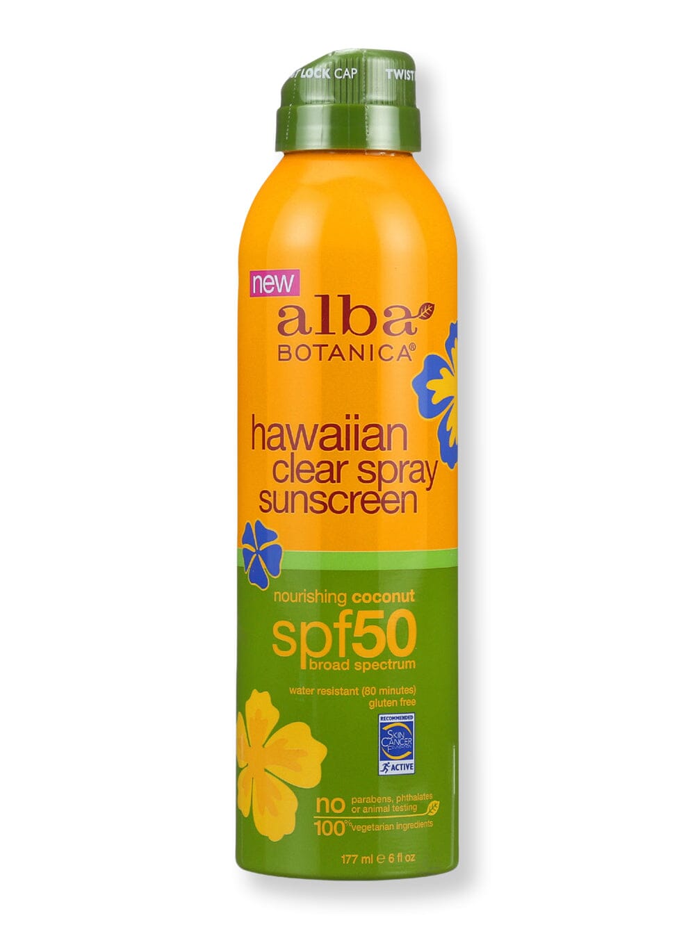 Alba Botanica Alba Botanica Hawaiian Spray SPF 50 Nourishing Coconut Body Sunscreens 6 oz 