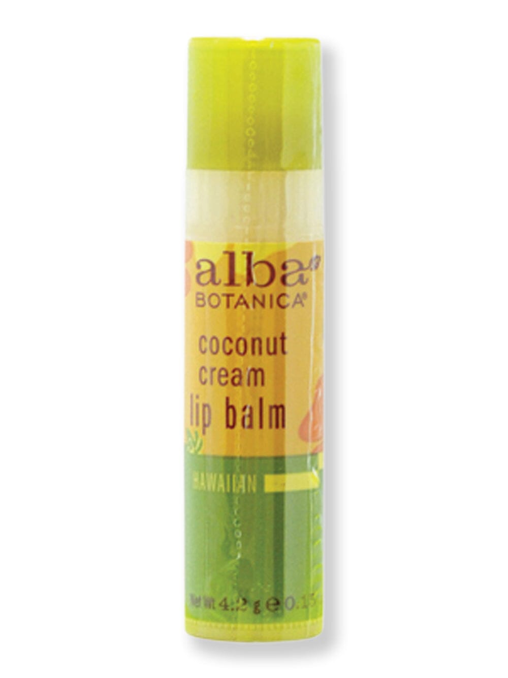 Alba Botanica Alba Botanica Lip Balm Coconut Cream .15 oz 24 Ct Lip Treatments & Balms 