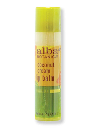 Alba Botanica Alba Botanica Lip Balm Coconut Cream .15 oz 24 Ct Lip Treatments & Balms 