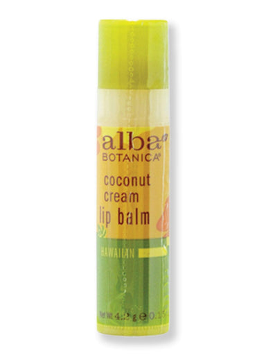 Alba Botanica Alba Botanica Lip Balm Coconut Cream Lip Treatments & Balms .15 oz 24 Ct 