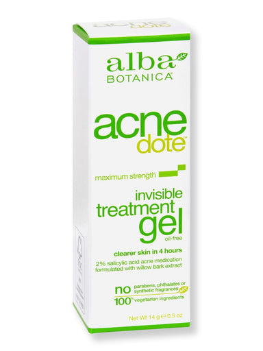 Alba Botanica Alba Botanica Natural Acnedote Invisible Treatment Gel Acne, Blemish, & Blackhead Treatments 0.5 oz 