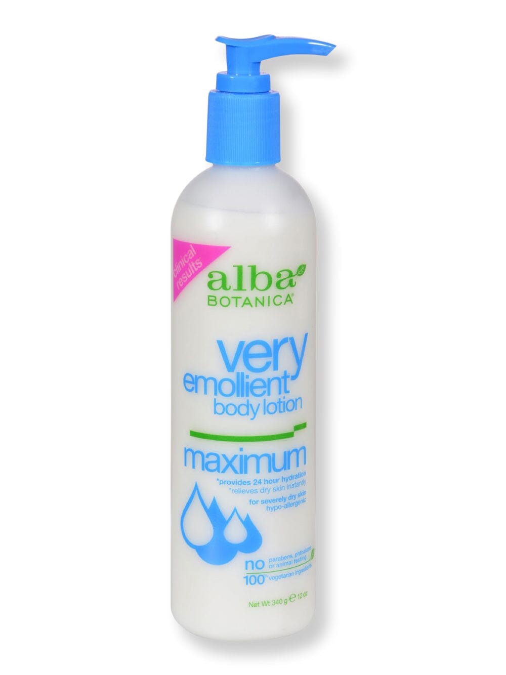 Alba Botanica Alba Botanica Very Emollient Body Lotion Maximum Body Lotions & Oils 12 fl oz 