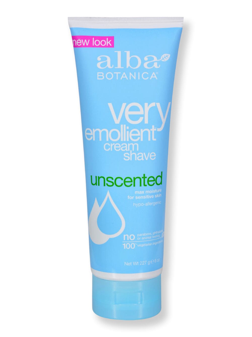 Alba Botanica Alba Botanica Very Emollient Cream Shave Unscented Shaving Creams, Lotions & Gels 8 fl oz 