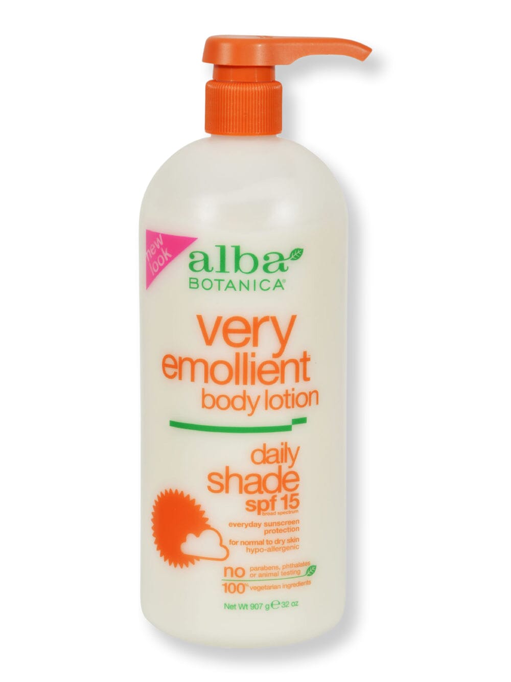 Alba Botanica Alba Botanica Very Emollient Natural Body Lotion SPF15 Body Lotions & Oils 32 oz 