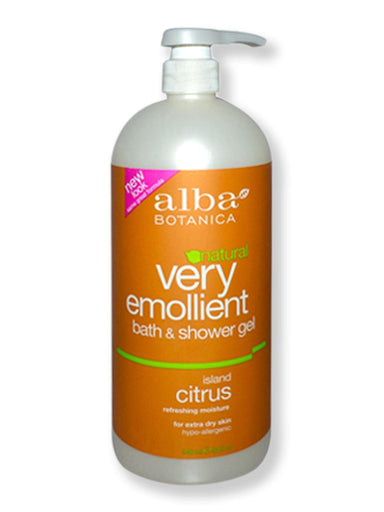 Alba Botanica Alba Botanica Very Emollient Shower Gel Island Citrus 32 oz Shower Gels & Body Washes 