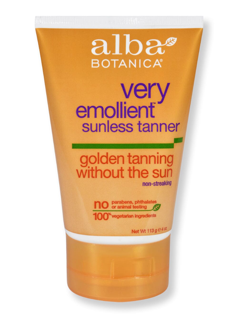 Alba Botanica Alba Botanica Very Emollient Sunless Golden Tanning Body Sunscreens 4 oz 