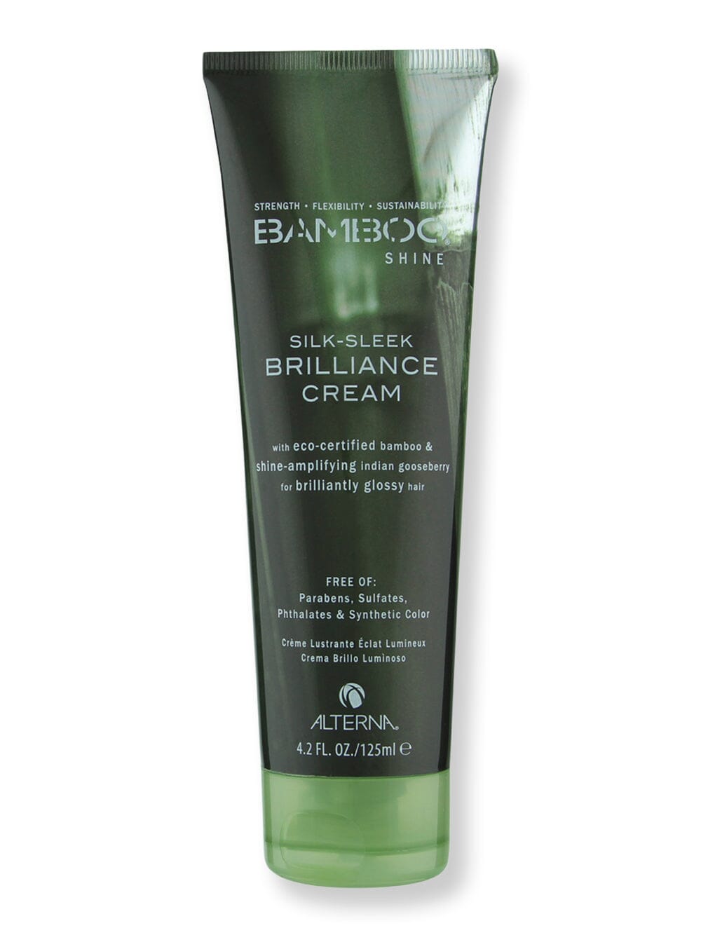 Alterna Alterna Bamboo Shine Silk-Sleek Brilliance Cream Styling Treatments 4.2 oz / 125 ml 