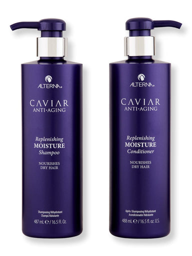 Alterna Alterna Caviar Replenishing Moisture Shampoo & Conditioner 16.5 oz Hair Care Value Sets 