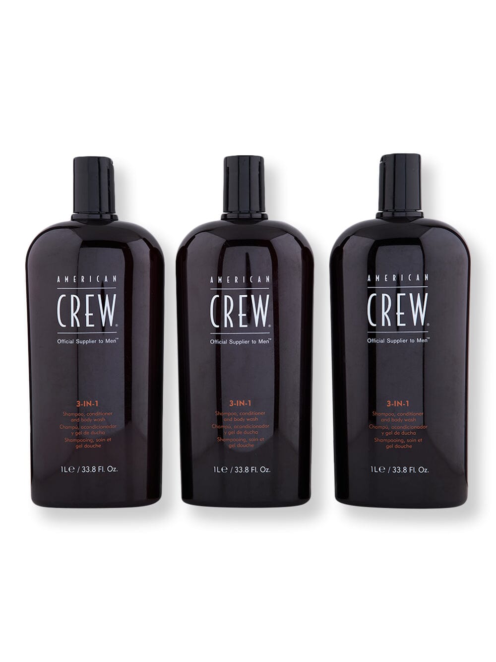 American Crew American Crew 3-in-1 3 Ct 33.8 oz Shampoos 