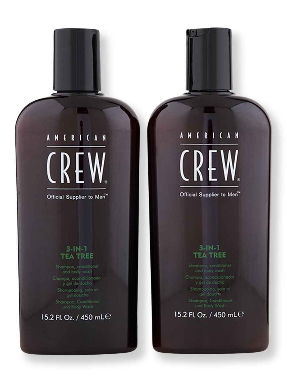 American Crew American Crew 3-in-1 Tea Tree 2 Ct 15.2 oz Shampoos 