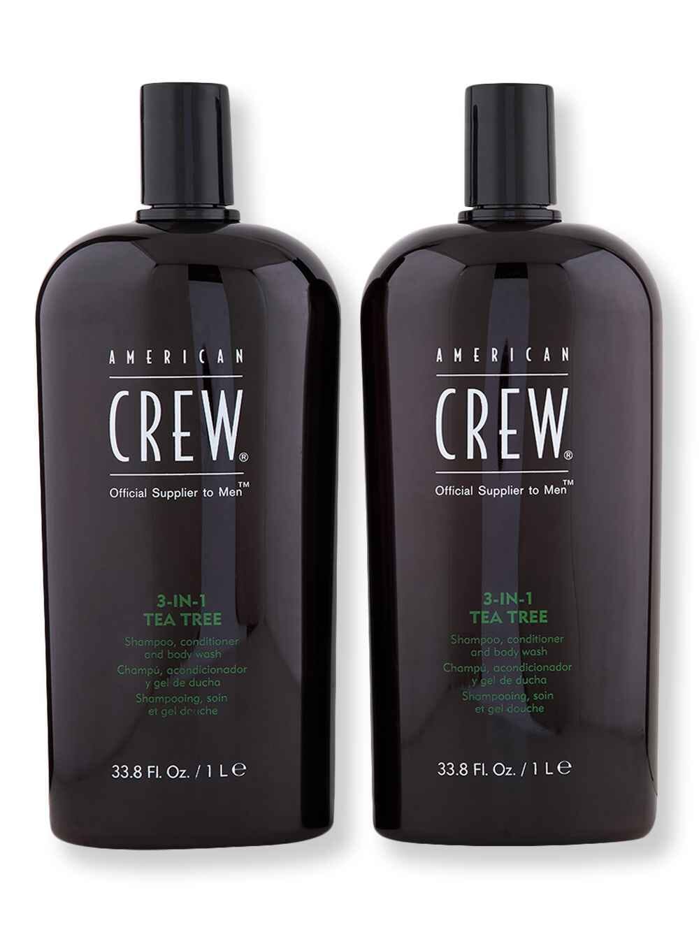 American Crew American Crew 3-in-1 Tea Tree 2 Ct 33.8 oz Shampoos 