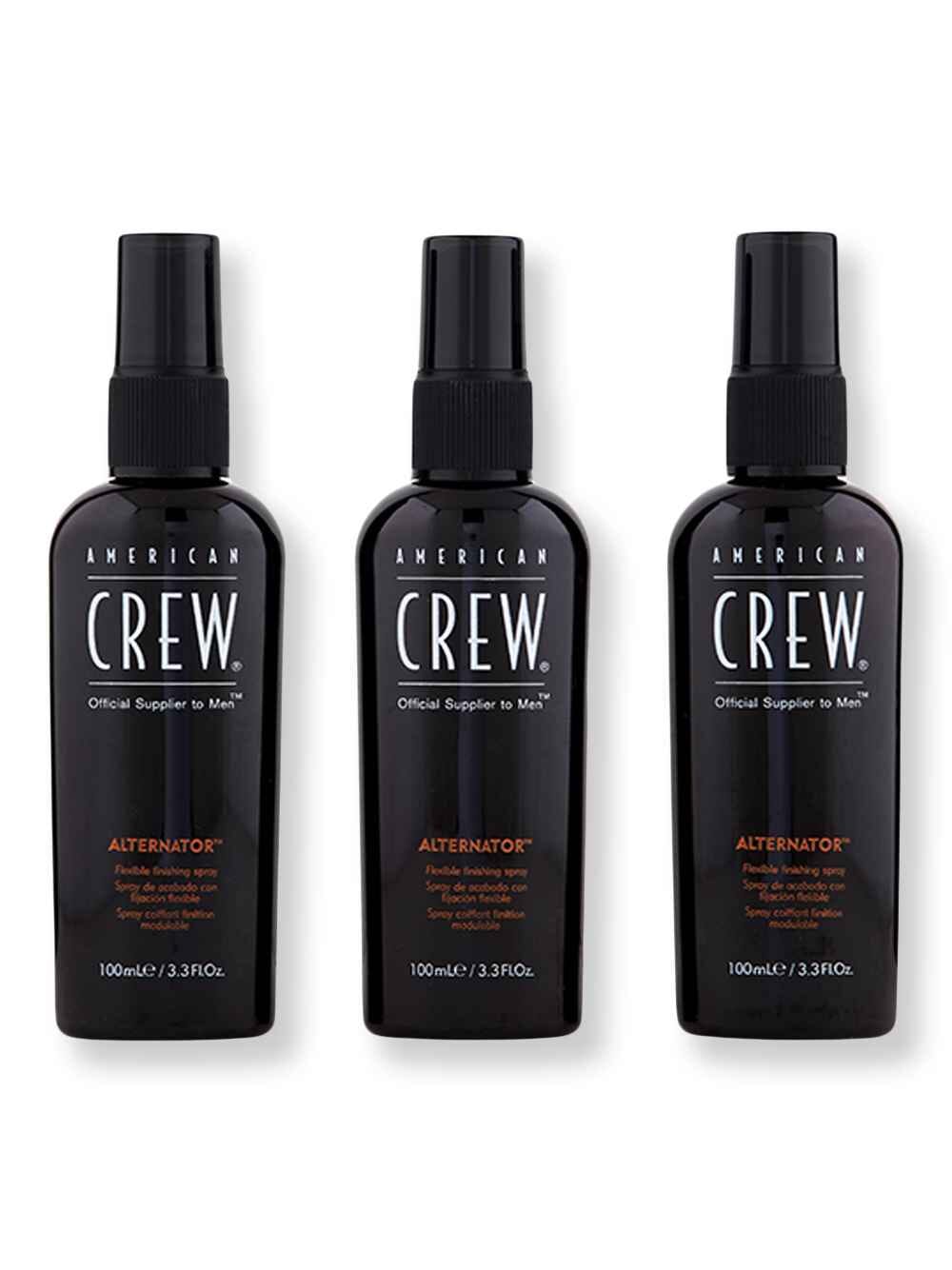 American Crew American Crew Alternator Finishing Spray 3 Ct 3.3 oz Hair Sprays 