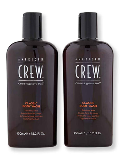 American Crew American Crew Classic Body Wash 2 Ct 15.2 oz Shower Gels & Body Washes 