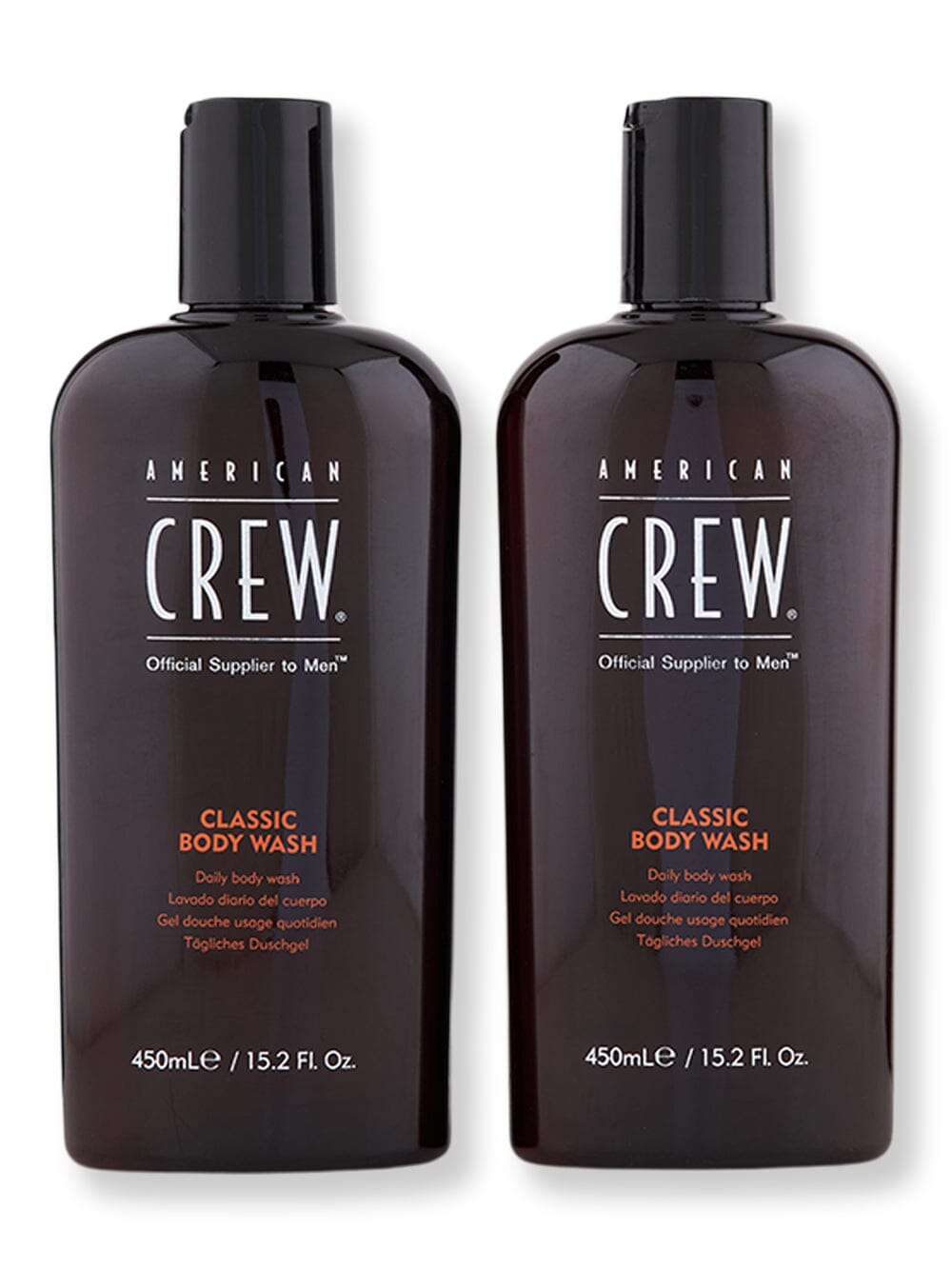 American Crew American Crew Classic Body Wash 2 Ct 15.2 oz Shower Gels & Body Washes 