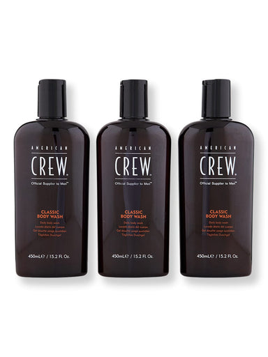 American Crew American Crew Classic Body Wash 3 Ct 15.2 oz Shower Gels & Body Washes 