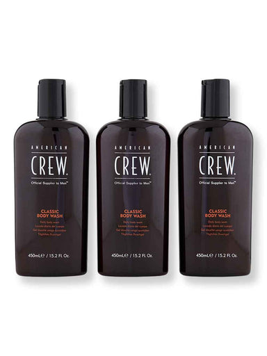 American Crew American Crew Classic Body Wash 3 Ct 15.2 oz Shower Gels & Body Washes 
