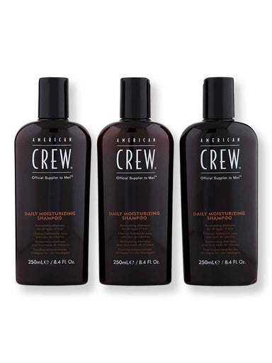 American Crew American Crew Daily Moisturizing Shampoo 3 Ct 8.4 oz Shampoos 