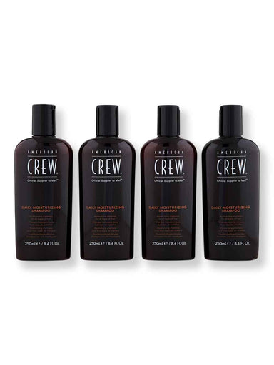 American Crew American Crew Daily Moisturizing Shampoo 4 Ct 8.4 oz 250 ml Shampoos 