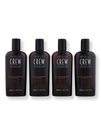 American Crew American Crew Daily Moisturizing Shampoo 4 Ct 8.4 oz250 ml Shampoos 